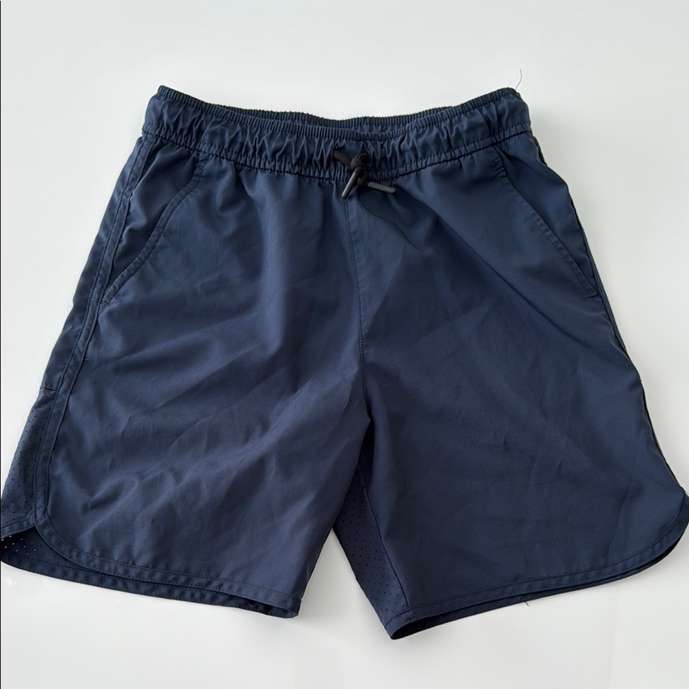 Navy Blue boy Athletic Shorts